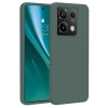 Xiaomi Redmi Note 13 Pro 4G Kılıf First Silikon - Koyu Yeşil
