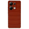 Xiaomi Redmi Note 13 Pro 4G Uyumlu Kılıf Bibercas Silikon Kapak - Kırmızı