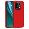 Xiaomi Redmi Note 13 Pro 4G Uyumlu Kılıf First Silikon - Kırmızı