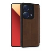 Xiaomi Redmi Note 13 Pro 4G Uyumlu Kılıf Flip Cover - Taba