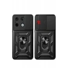 Xiaomi Redmi Note 13 Pro 4G Uyumlu Pars Lens Yüzüklü Silikon - Yeşil