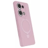 Xiaomi Redmi Note 13 Pro 4G Uyumlu Regal Magsafe Standlı Kapak - Açık Pembe