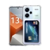 Xiaomi Redmi Note 13 Pro Plus Uyumlu Kılıf Kart Şeffaf Silikon - Şeffaf