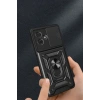 Xiaomi Redmi Note 13 Pro Plus Uyumlu Kılıf Pars Lens Yüzüklü Silikon - Yeşil