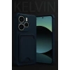 Xiaomi Redmi Note 14 4G Uyumlu Kelvin Kartvizitli Silikon - Derin Mor