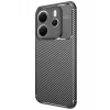Xiaomi Redmi Note 14 4G Uyumlu Kılıf Auto Focus Karbon Kapak - Siyah