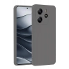 Xiaomi Redmi Note 14 4G Uyumlu Kılıf First Silikon - Gri