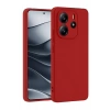 Xiaomi Redmi Note 14 4G Uyumlu Kılıf First Silikon - Kırmızı