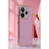 Xiaomi Redmi Note 14 4G Uyumlu Kılıf Volet Silikon - Mor