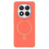Xiaomi Redmi Note 14 Pro 4G Uyumlu Regal Magsafe Standlı Kapak - Turuncu