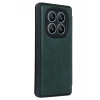 Xiaomi Redmi Note 14 Pro 5G Kılıf Flip Cover - Koyu Yeşil