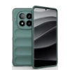 Xiaomi Redmi Note 14 Pro 5G Kılıf Optimum Silikon - Koyu Yeşil