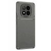 Xiaomi Redmi Note 14 Pro Plus Uyumlu Kılıf Auto Focus Karbon Kapak - Gri