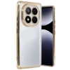 Xiaomi Redmi Note 14 Pro Plus Uyumlu Kılıf Lensli Silikon - Gold