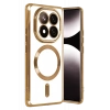 Xiaomi Redmi Note 15 Pro Plus 5G Uyumlu Kross Magneticsafe Kapak - Gold