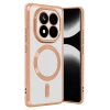 Xiaomi Redmi Note 15 Pro Plus 5G Uyumlu Kross Magneticsafe Kapak - Rose