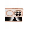 Xiaomi Redmi Note 15 Pro Plus 5G Uyumlu Kross Magneticsafe Kapak - Rose