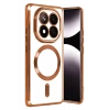 Xiaomi Redmi Note 15 Pro Plus 5G Uyumlu Kross Magneticsafe Kapak - Turuncu