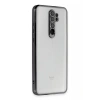Xiaomi Redmi Note 8 Pro Uyumlu Kılıf Lensli Silikon - Siyah