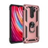 Xiaomi Redmi Note 8 Pro Uyumlu Kılıf Sofya Yüzüklü Silikon Kapak - Rose