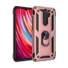 Xiaomi Redmi Note 8 Pro Uyumlu Kılıf Sofya Yüzüklü Silikon Kapak - Rose