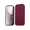 Xiaomi Redmi Note 8 Pro Uyumlu Kılıf Viera Silikon - Bordo