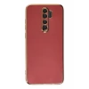 Xiaomi Redmi Note 8 Pro Uyumlu Kılıf Volet Silikon - Kırmızı