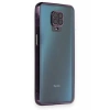 Xiaomi Redmi Note 9 Pro Uyumlu Kılıf Lensli Silikon - Mor