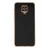 Xiaomi Redmi Note 9 Pro Uyumlu Kılıf Volet Silikon - Siyah