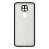 Xiaomi Redmi Note 9 Uyumlu Kılıf Montreal Silikon Kapak - Siyah