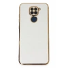 Xiaomi Redmi Note 9 Uyumlu Kılıf Volet Silikon - Beyaz
