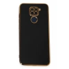 Xiaomi Redmi Note 9 Uyumlu Kılıf Volet Silikon - Siyah