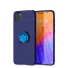 Huawei Y5P Kılıf Range Yüzüklü Silikon - Mavi
