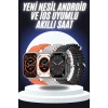 Yeni Nesil Akıllı Saat Çok Yönlü Titreşimli 49 Mm Android Ve İos Uyumlu