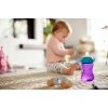 Yumuşak Uçlu Bardak 300 ml Mor