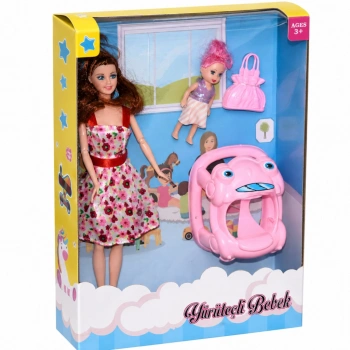 02413  Anlily Yürüteçli Bebek / +3 yaş