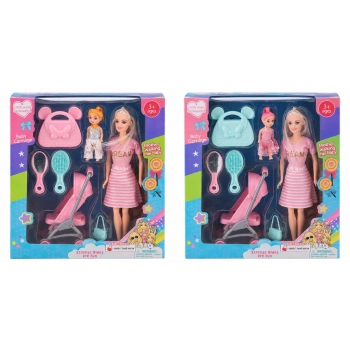 02426 Anlily Pusetli Bebek -Oyuncak