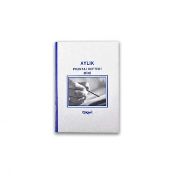 0335 Puantaj Defteri Mini 1 Adet