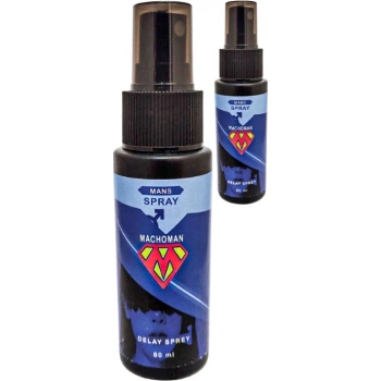 2 Adet Machoman Erkeklere Özel 60 ml Zaman Spreyi