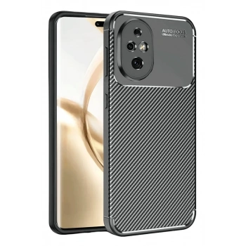 Honor 200 Kılıf Auto Focus Karbon Kapak - Siyah