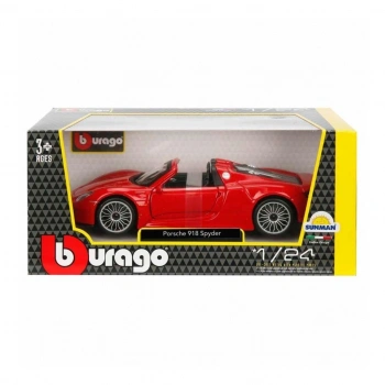 21076  1:24 Porsche 918 Spyder Model Araba -