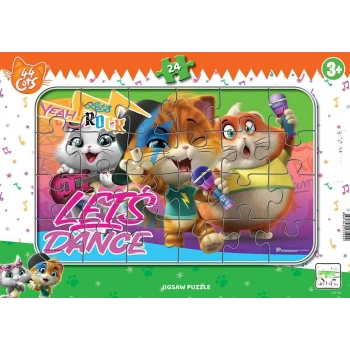 24 Parça Cats  Frame Puzzle
