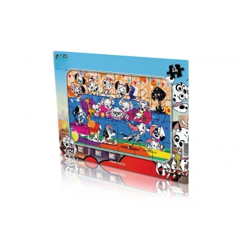 24 Parça Dalmation Frame Puzzle
