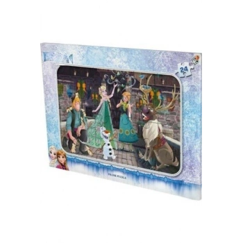 24 Parça Karakter Frame Puzzle