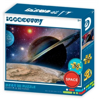 3D Dünya ve Ötesi Puzzle 150 Parça