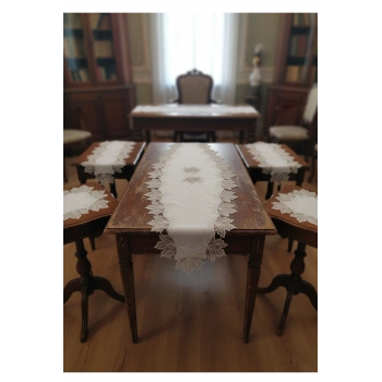 5 PARÇA SALON TAKIMI - KETEN KUMAŞ