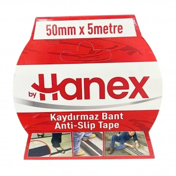50 mm x 5 m Siyah Kaydırmaz Bant
