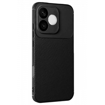 Huawei Honor 600 Lite Auto Focus Karbon Kapak - Siyah