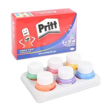 6X30 ml 6 lı Parmak Boyası