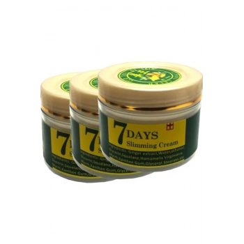 7 Days Ginger 3lü Adet Miracle Slimming Cream Kremi 100 ml